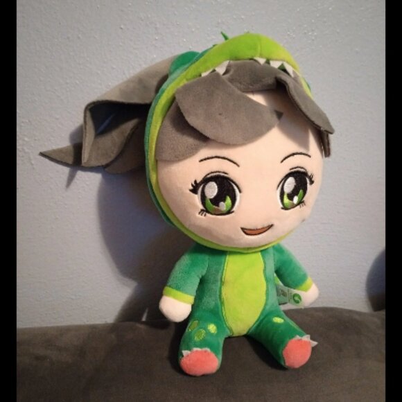 Anime Other - RARE Anime Kawaii Japanese Inquisitormaster Jade The Squad Rare Plush dinosaur